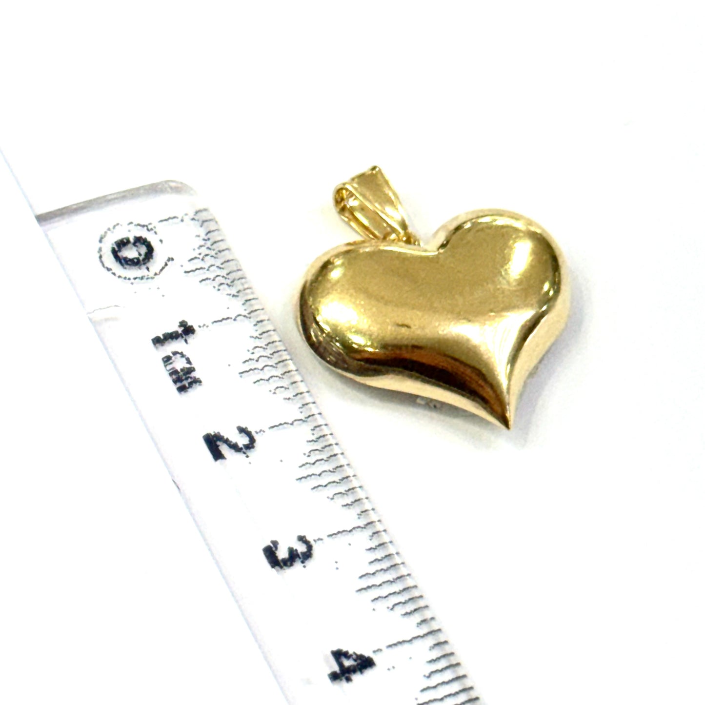 Dije Corazón Fancy Oro 14k