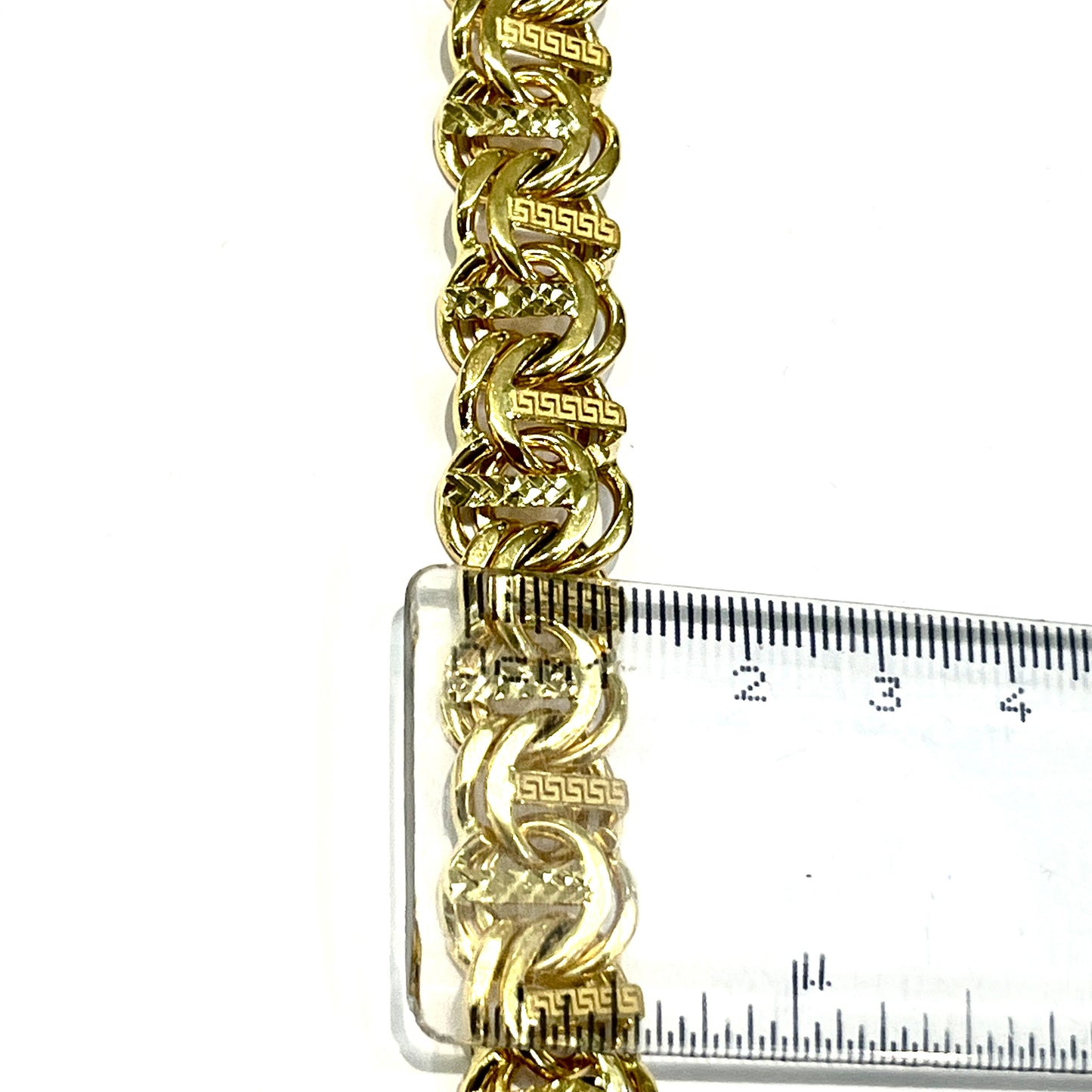 Esclava Tejido Grecas Oro 14K