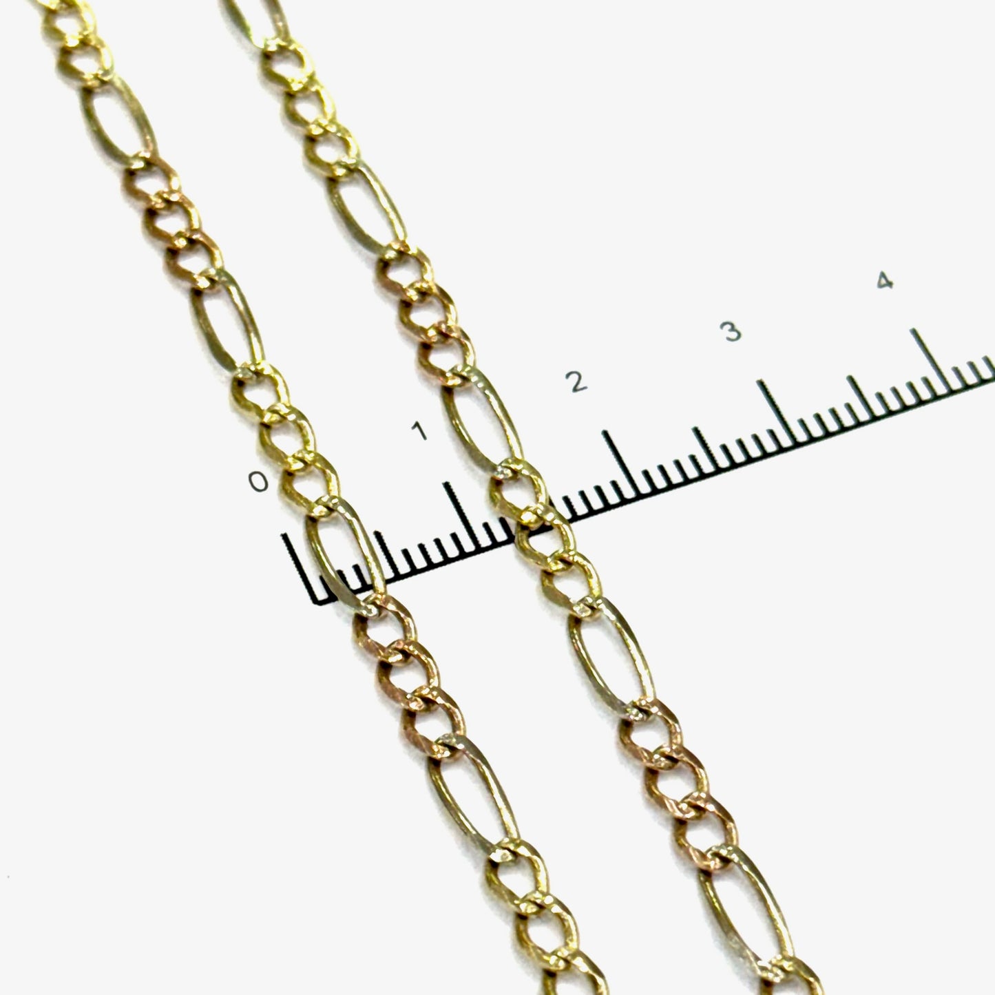 Cadena 3x1 Oro Sólido Florentino 10 k