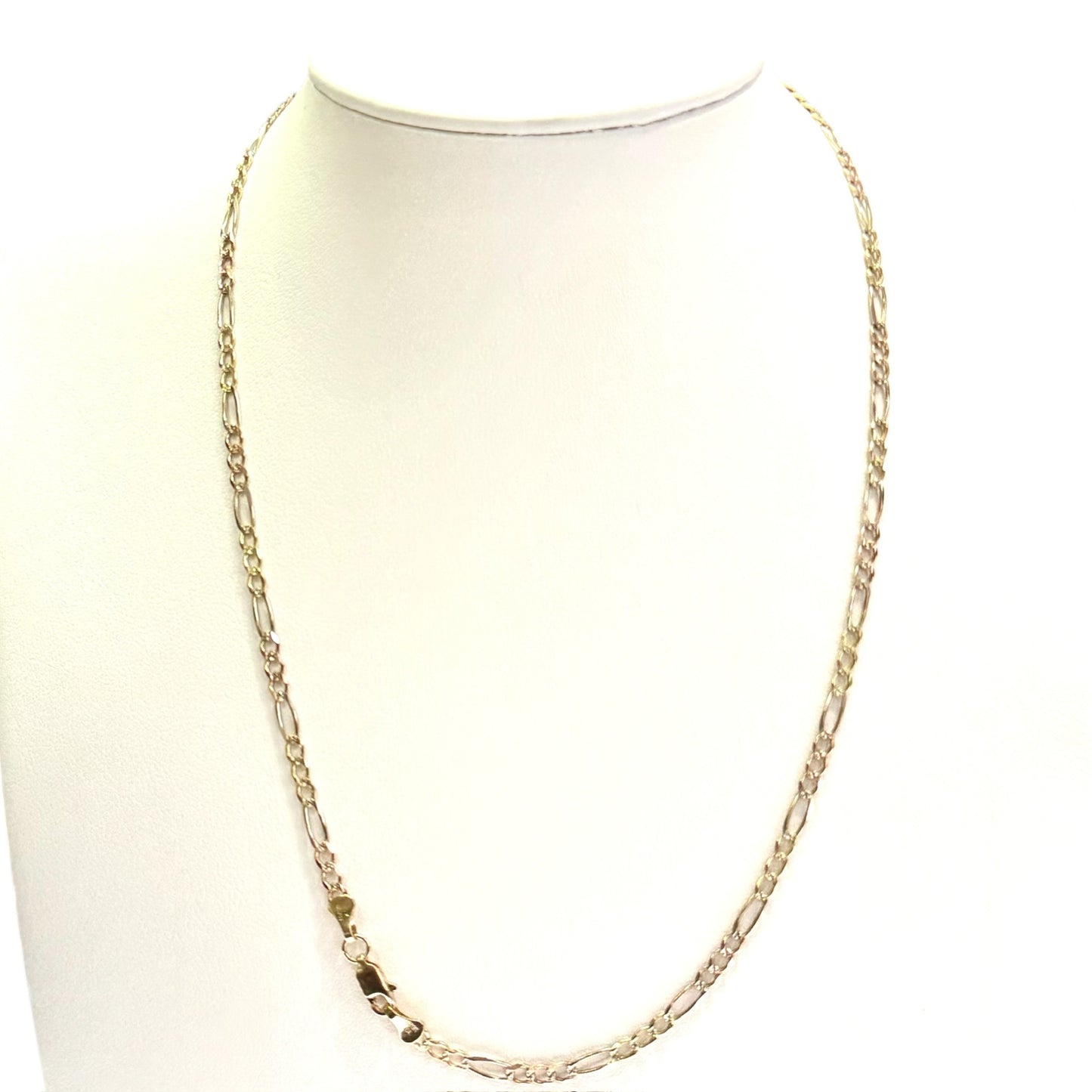 Cadena 3x1 Oro Sólido Florentino 10 k