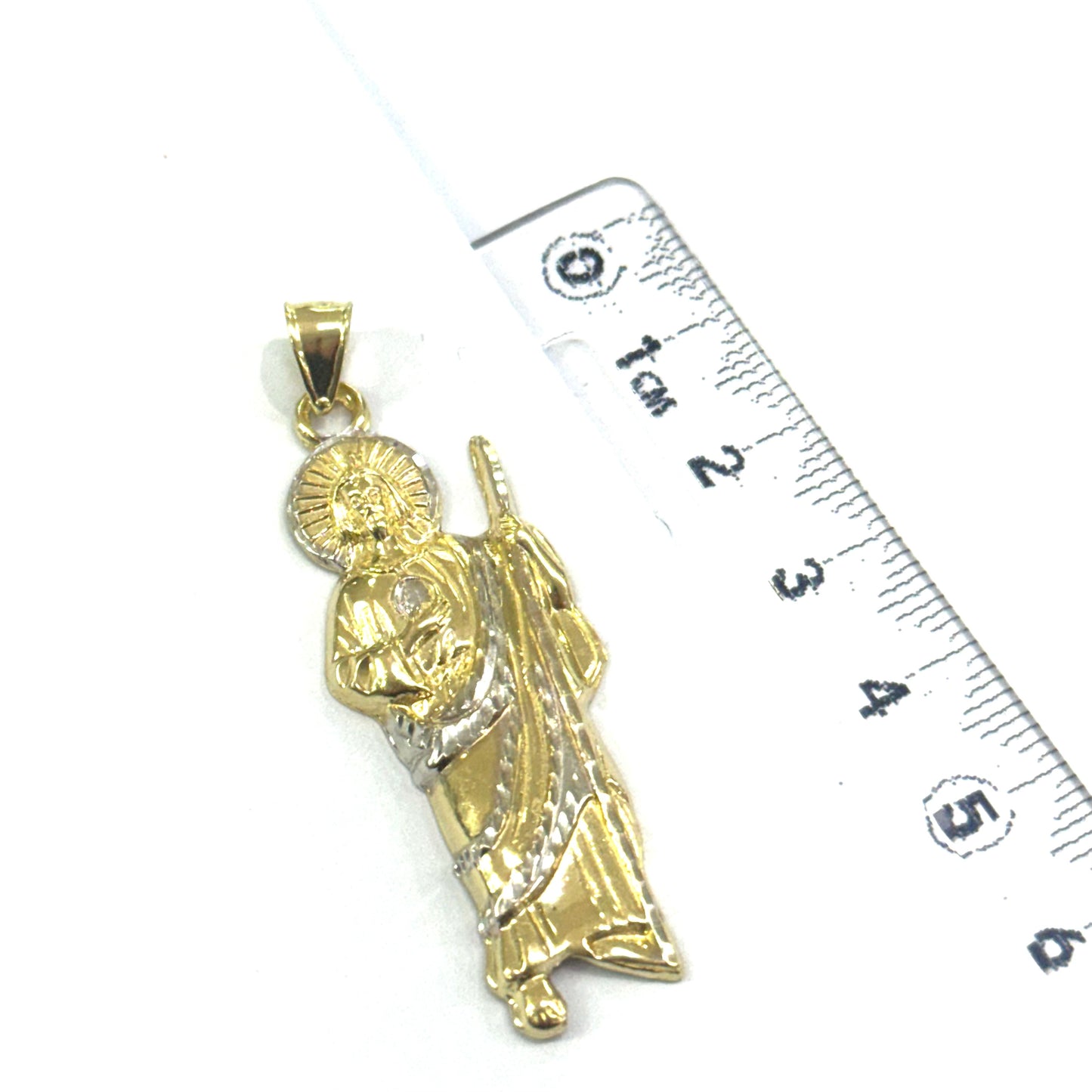 San Judas 1 vista Oro 14k