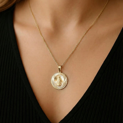 Dije V. Guadalupe Oro 14k