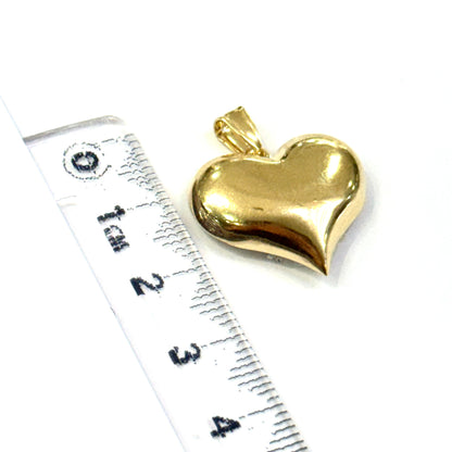 Dije Corazón Fancy Oro 14k