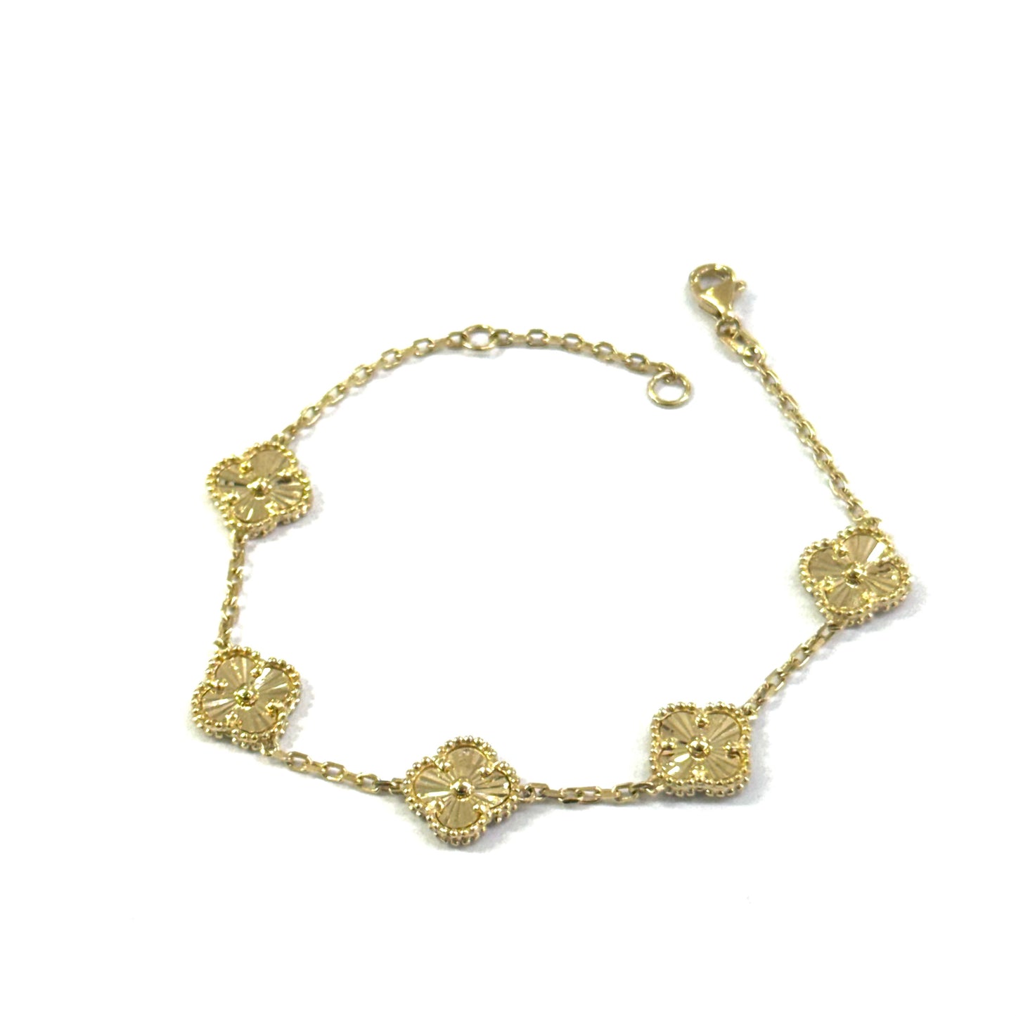 Pulsera Trébol GB Oro 14K