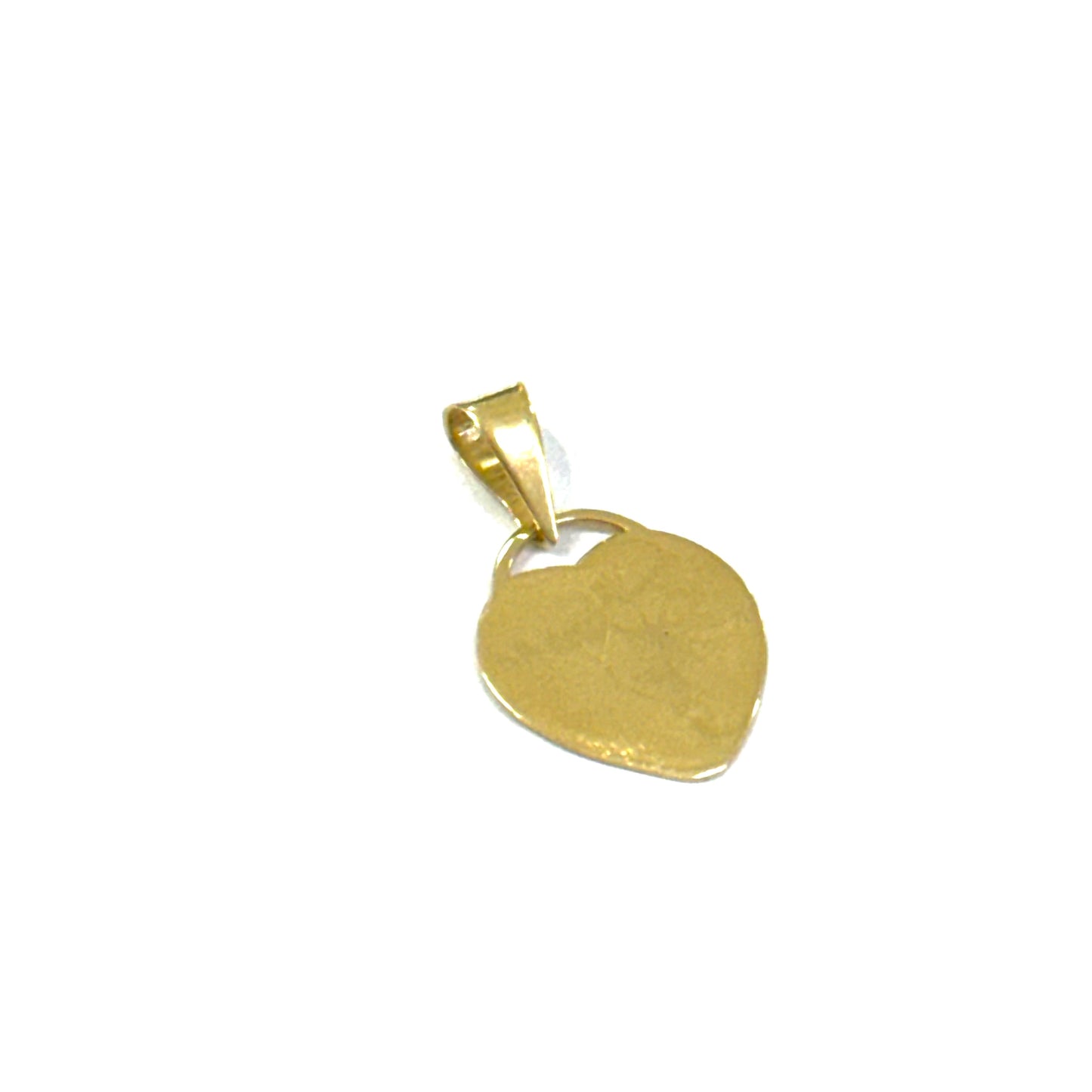 Dije Corazón cerrado Oro 14k
