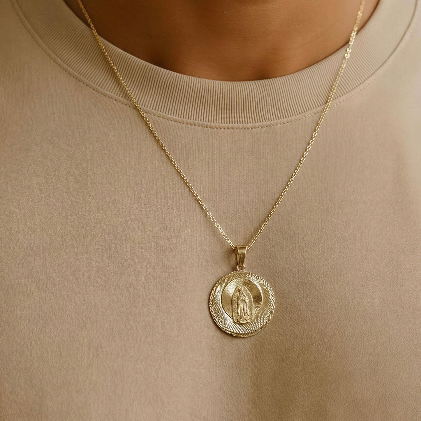 Dije V. Guadalupe Oro 14k