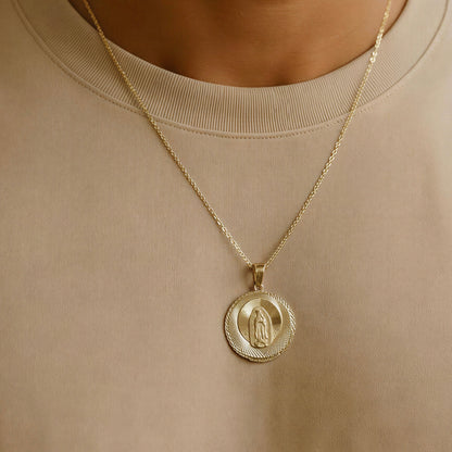 Dije V. Guadalupe Oro 14k