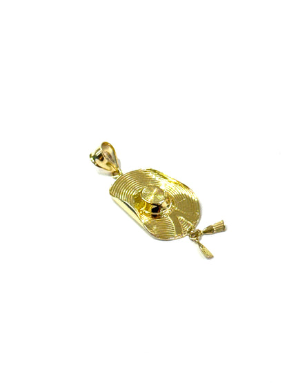 Sombrero Mexicano chico Oro 14k