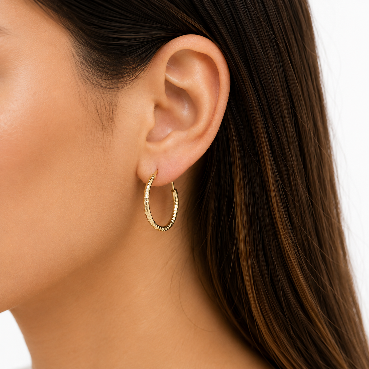 Arracada Oro 14k