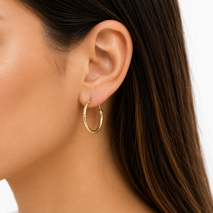 Arracada Oro 14k