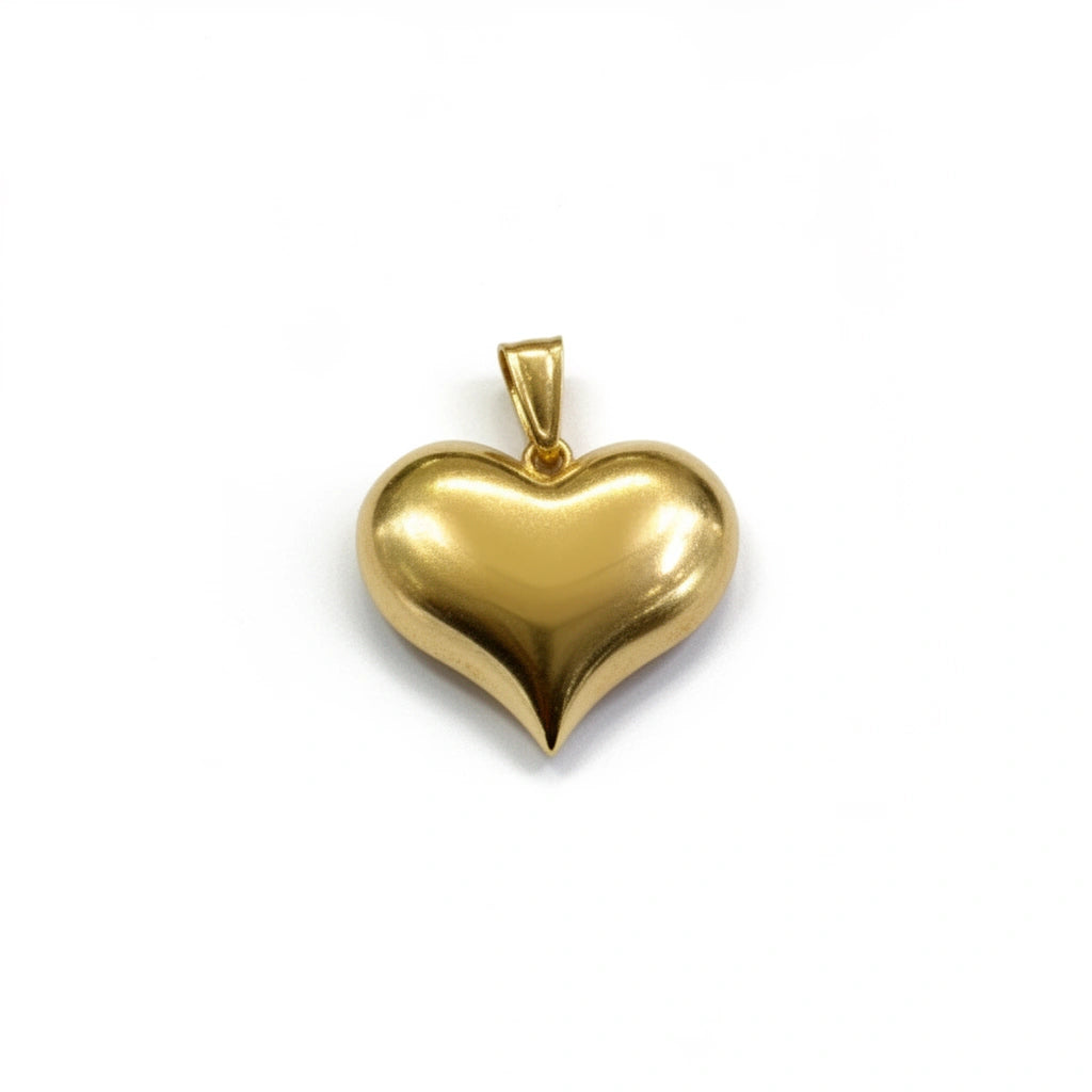 Dije Corazón Fancy Oro 14k