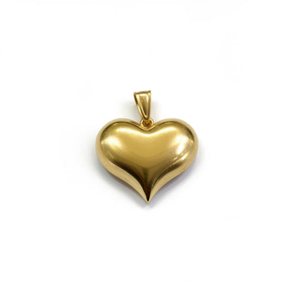 Dije Corazón Fancy Oro 14k