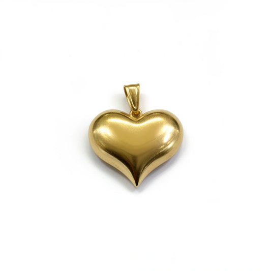 Dije Corazón Fancy Oro 14k