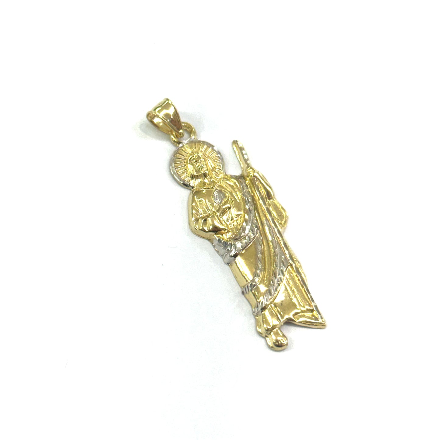 San Judas 1 vista Oro 14k
