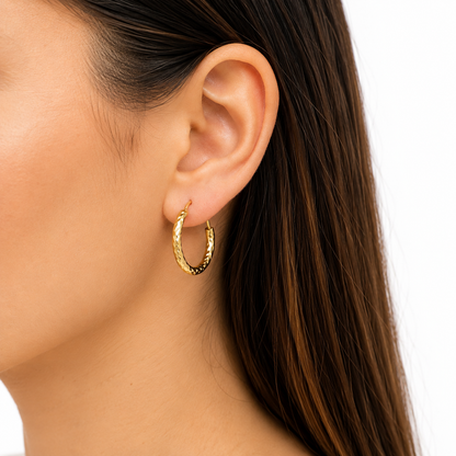 Arracadas Lig Oro 14k