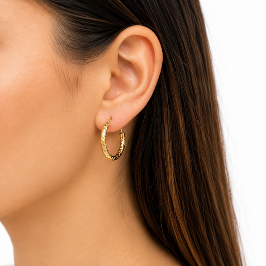 Arracadas Lig Oro 14k