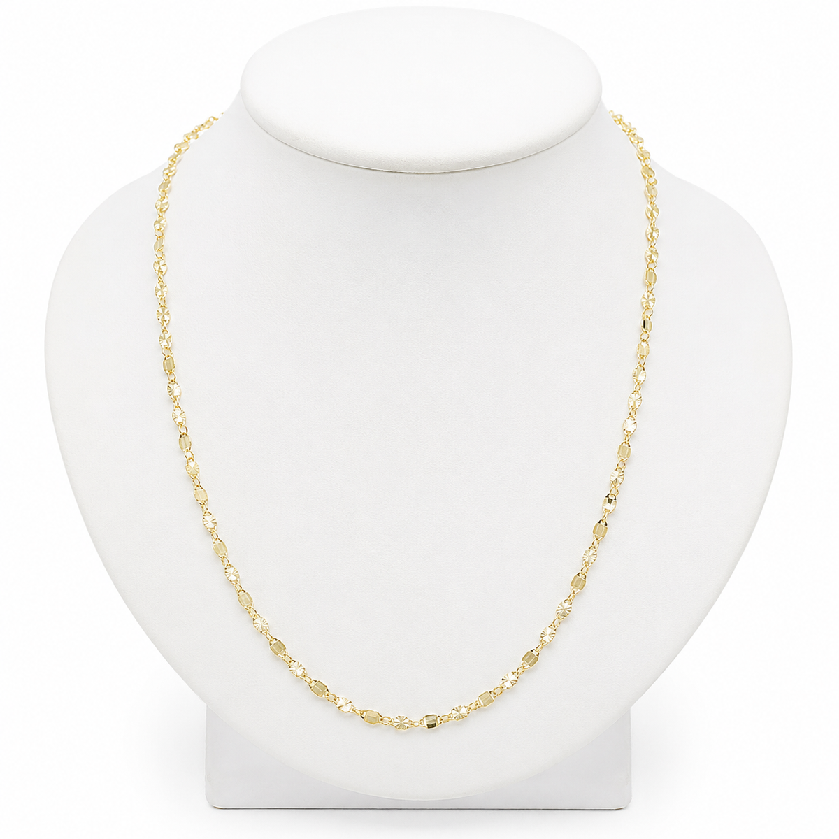 Cadena Valentino oro 14k