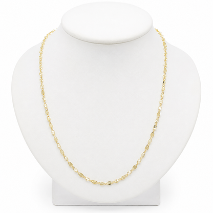 Cadena Valentino oro 14k