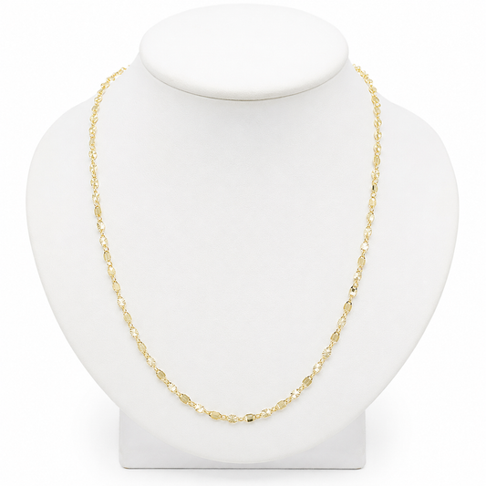 Cadena Valentino oro 14k