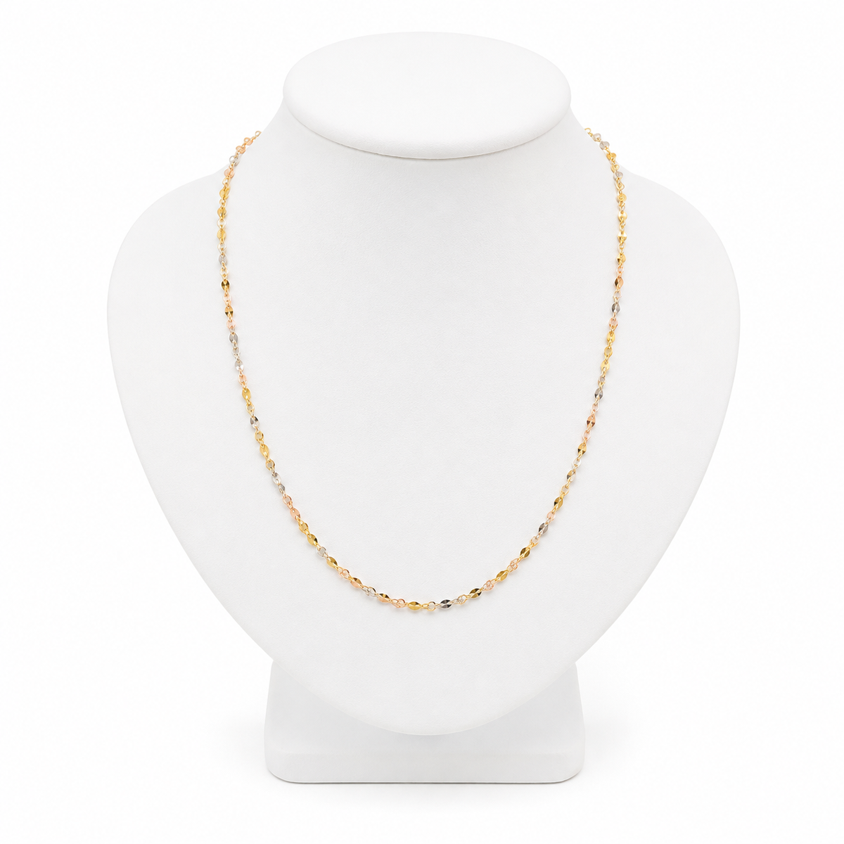 Cadena Espiga Oro 14k