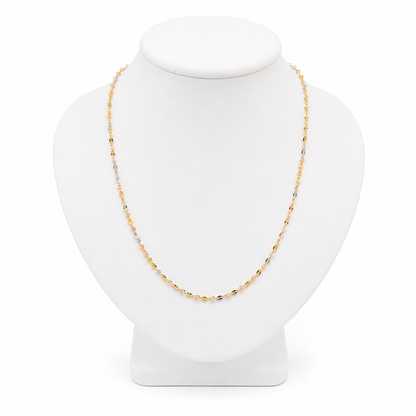 Cadena Espiga Oro 14k