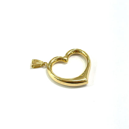 Dije Corazón Silueta Oro 14k