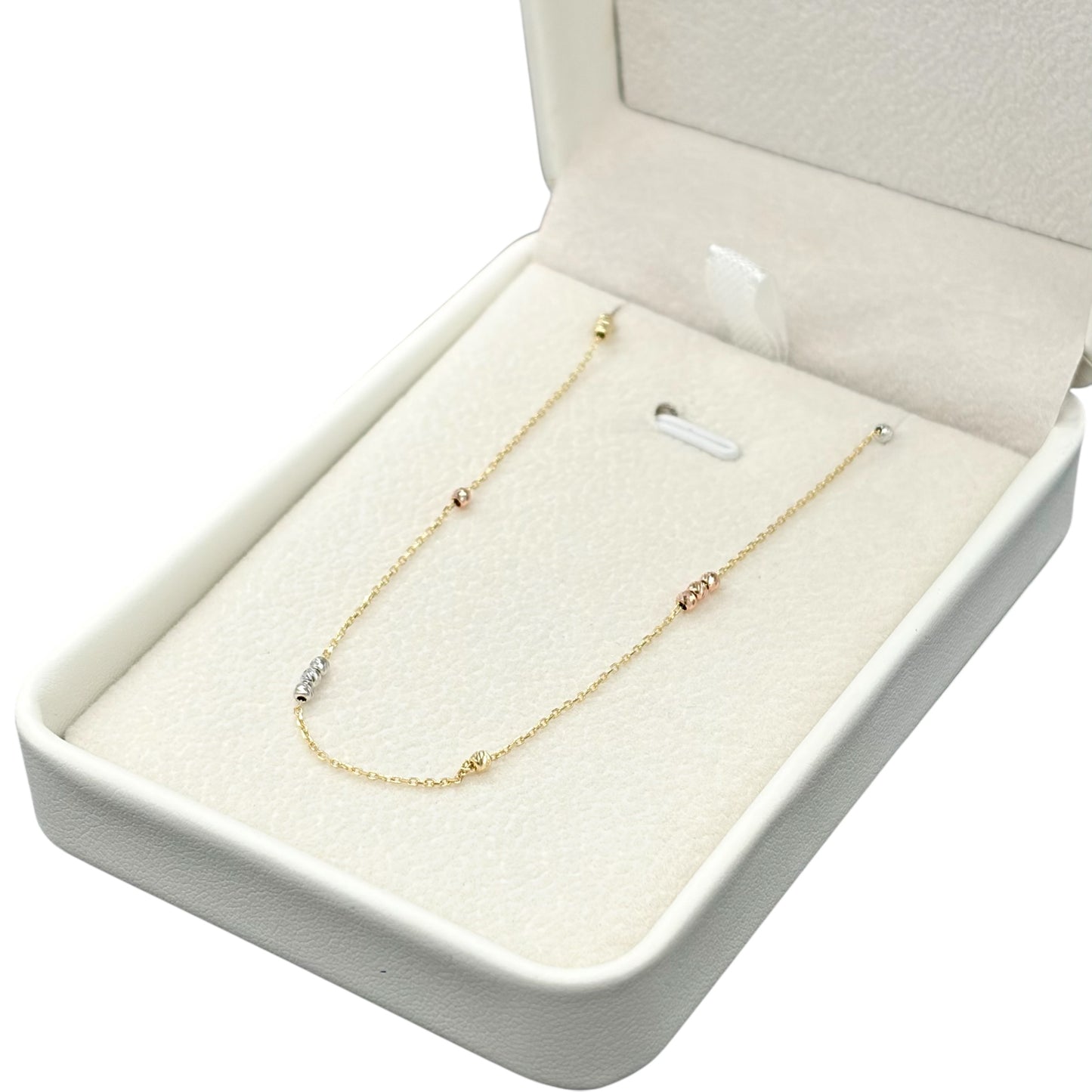 Gargantilla Destellos Sutiles Oro 14 k