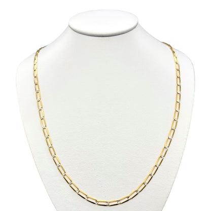 Cadena Inglesa Sólida Oro 14k